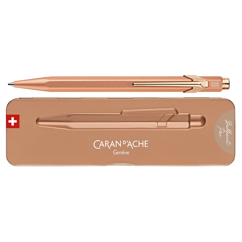 CARAN D'ACHE balpen 849, navulbaar, blauwe inkt